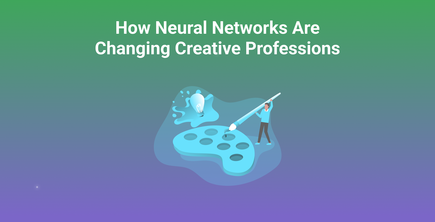 How neural networks are changing creative professions